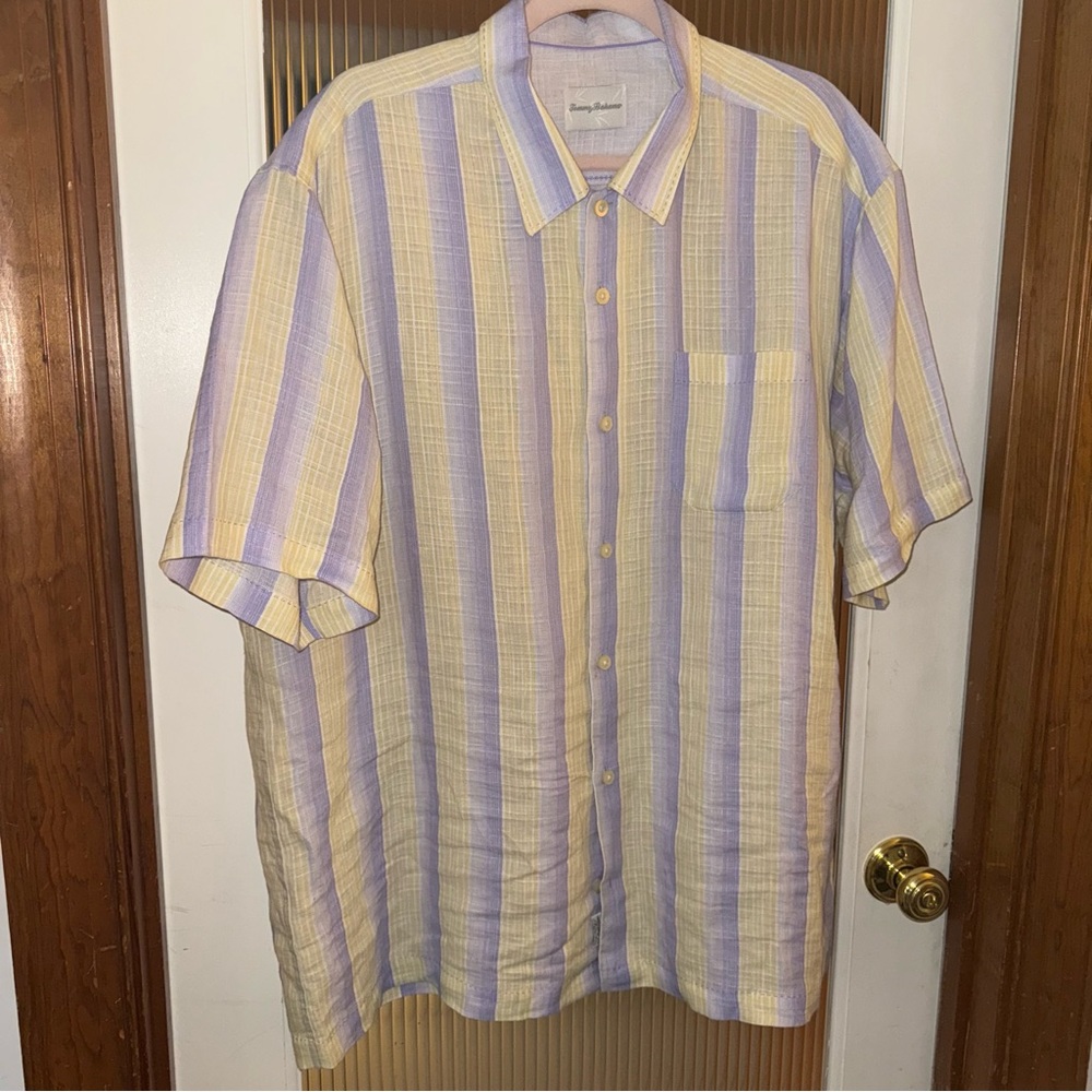 Tommy Bahama Summer Linen Button Down Shirt-NWOT!